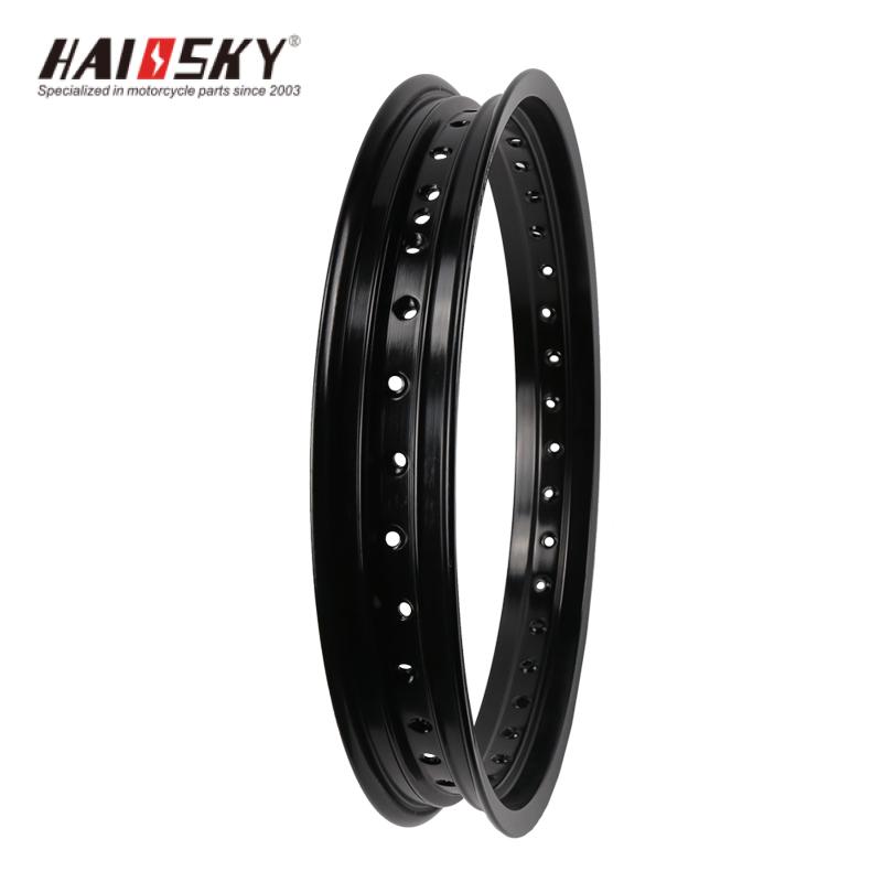 HAISSKY 2.15x18x36 Black Aluminum Rim | Llanta de Aluminio Negra 2.15x18x36