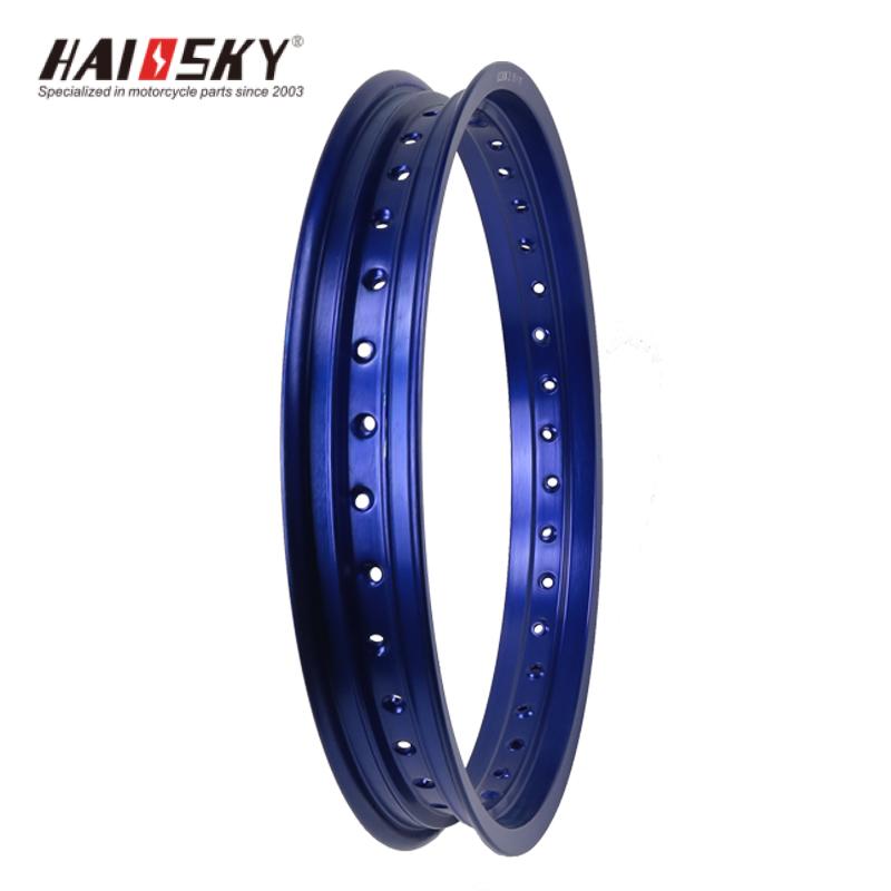 HAISSKY 2.15x18x36 Blue Aluminum Rim | Llanta de Aluminio Azul 2.15x18x36