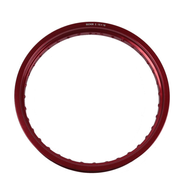 HAISSKY 2.15x18x36 Red Aluminum Rim | Llanta de Aluminio Roja 2.15x18x36