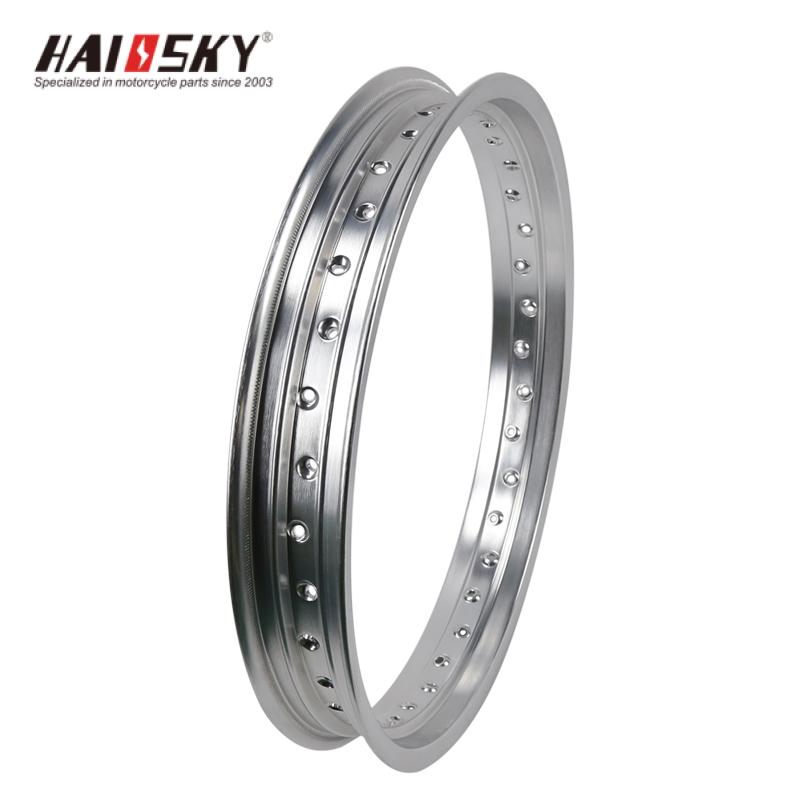 HAISSKY 2.15x18x36 Silver Aluminum Rim | Llanta de Aluminio Plata 2.15x18x36