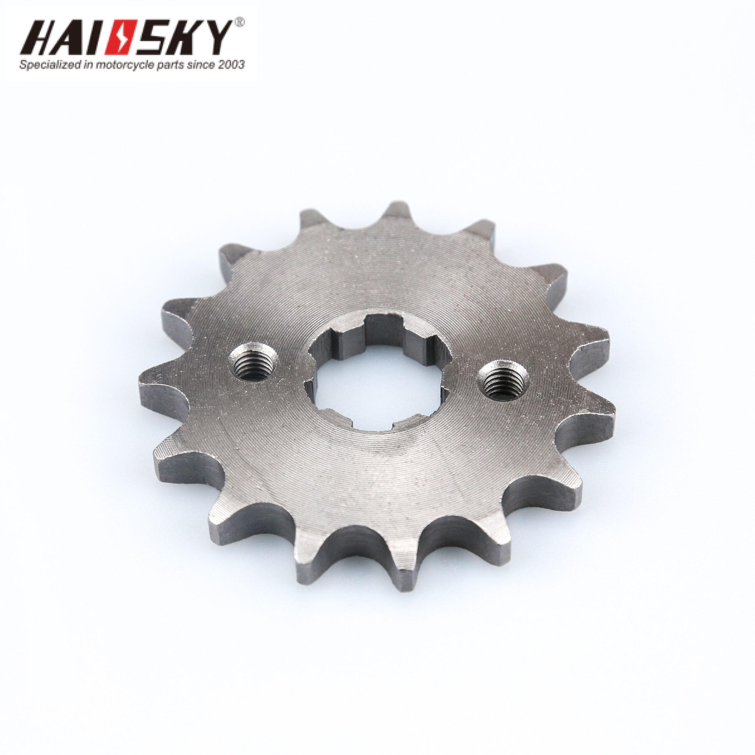 HAISSKY NXR125 15T Small Sprocket | Piñón Pequeño 15T para NXR125
