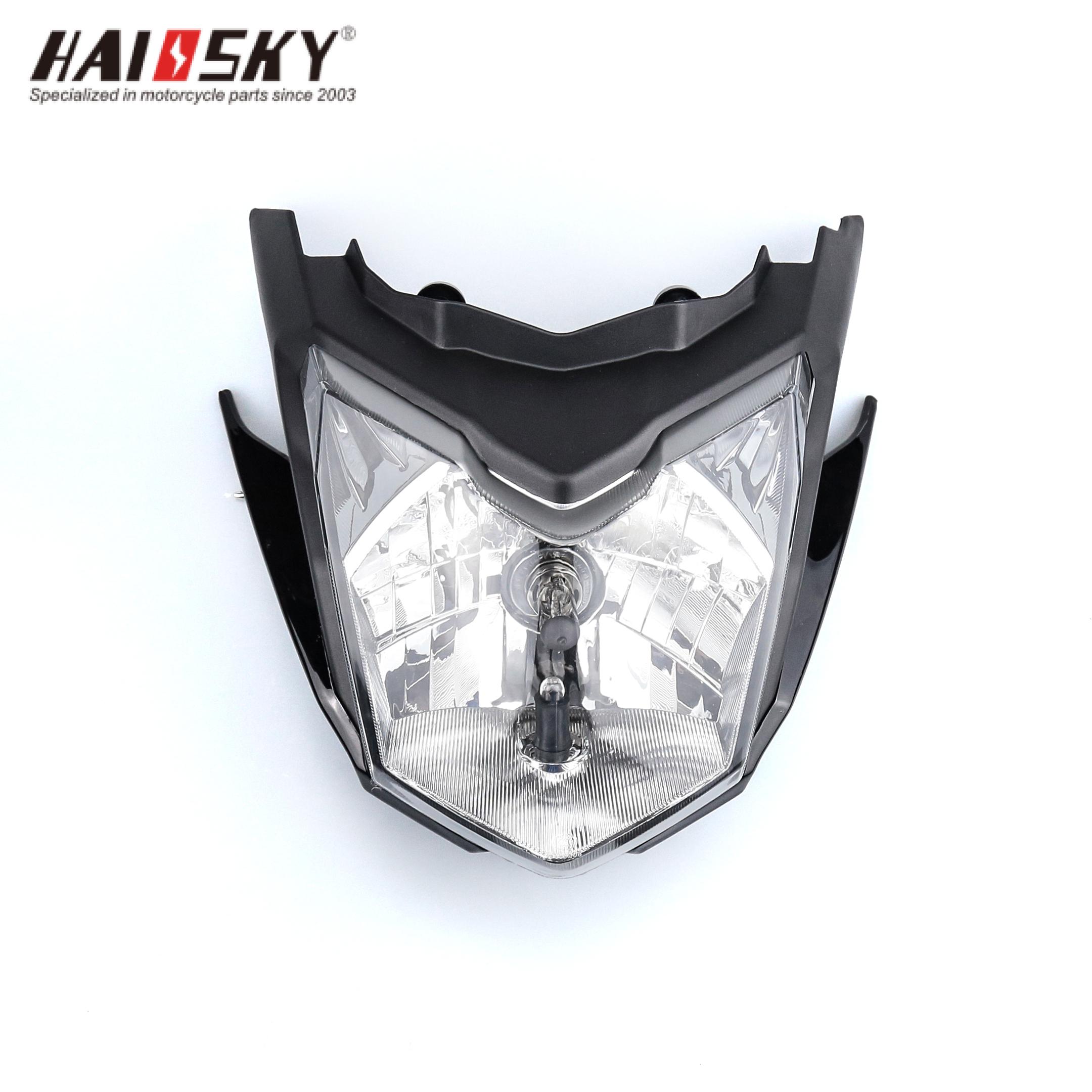 HAISSKY YBR125 Headlight Assembly | Ensamble de Faros para YBR125