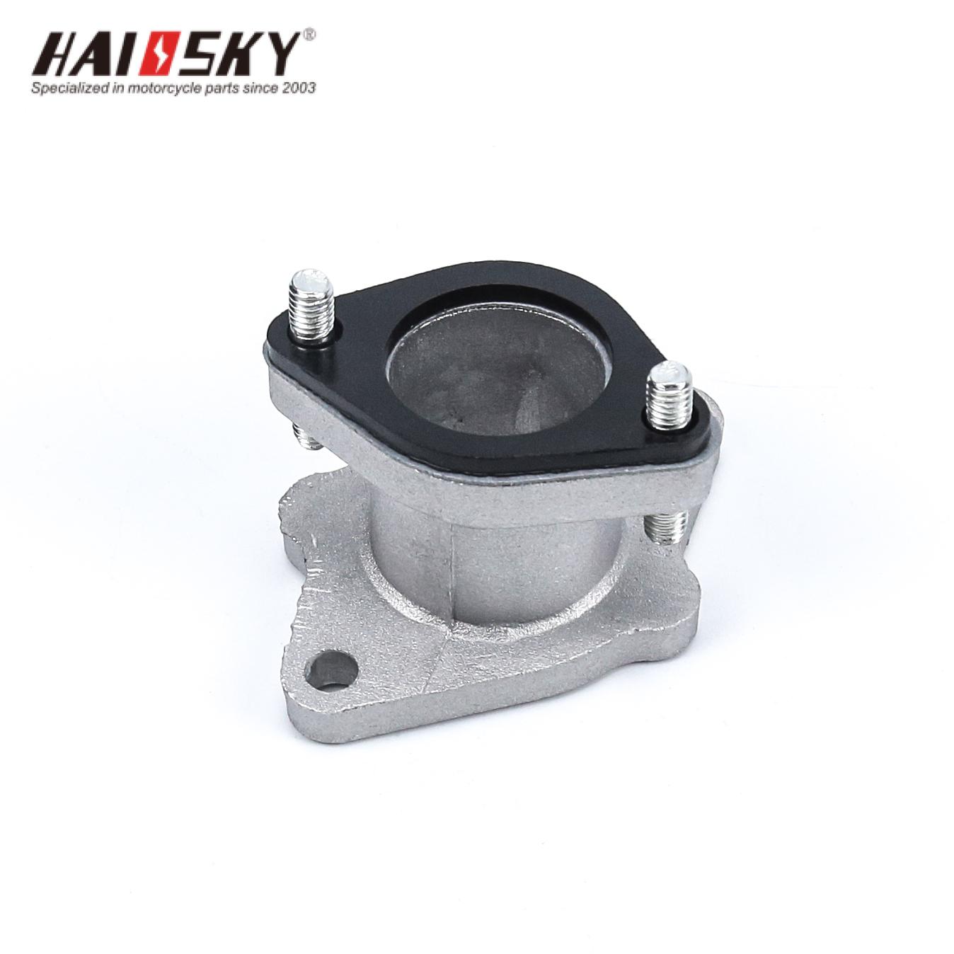 HAISSKY CG150 Carburetor Intake Manifold Silver | Múltiple de Admisión Plateado para CG150 - Image 2