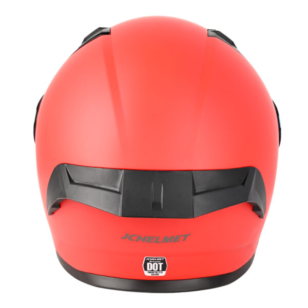 HAISSKY Orange Motorcycle Helmet | Casco de Moto Naranja - Image 2