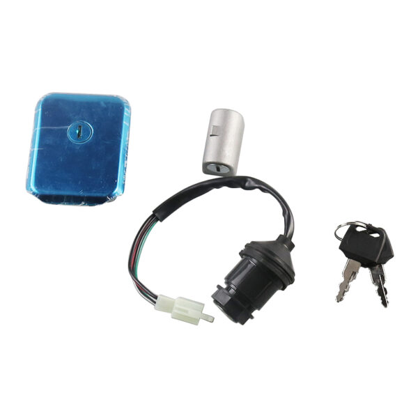 HAISSKY Bajaj 100 Complete Lock Set | Juego de Cerraduras Completo para Bajaj 100