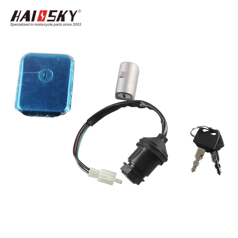 HAISSKY Bajaj 100 Complete Lock Set | Juego de Cerraduras Completo para Bajaj 100