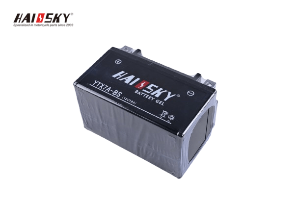 HAISSKY YTX7A-BS Motorcycle Battery | Batería de Moto YTX7A-BS - Image 2