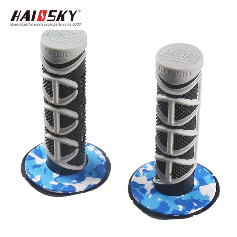HAISSKY Camouflage Blue Handlebar Grips | Puños de Manillar Azul Camuflaje
