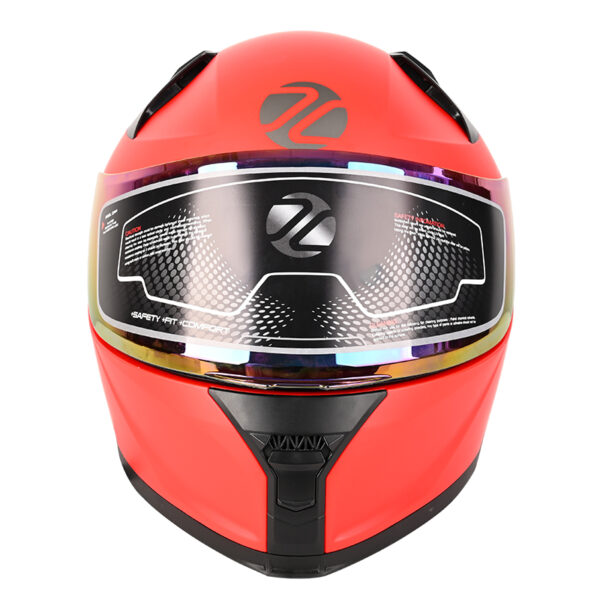 HAISSKY Orange Motorcycle Helmet | Casco de Moto Naranja - Image 4
