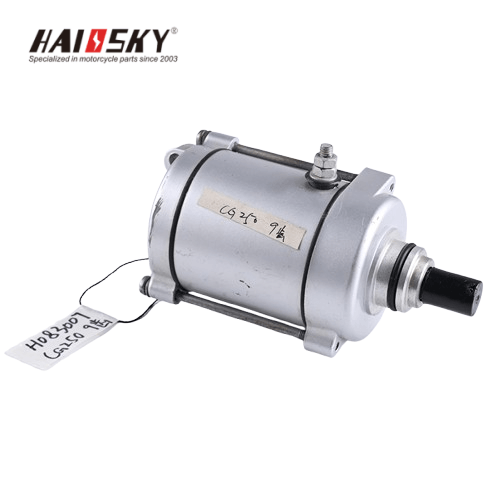 HAISSKY CG250 9-Tooth Starter Motor | Motor de Arranque de 9 Dientes para CG250