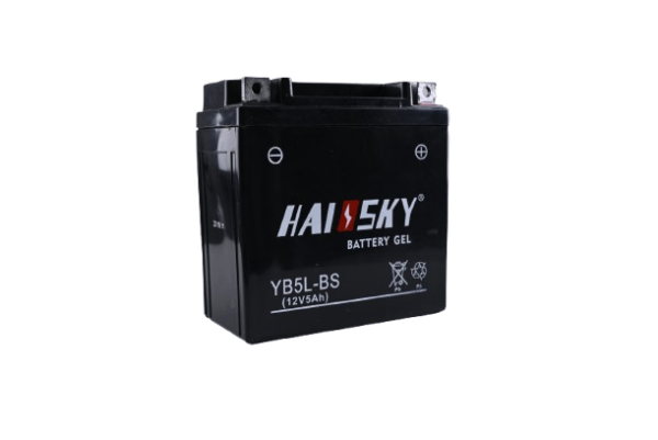 HAISSKY YB5L-BS Motorcycle Battery | Batería de Moto YB5L-BS