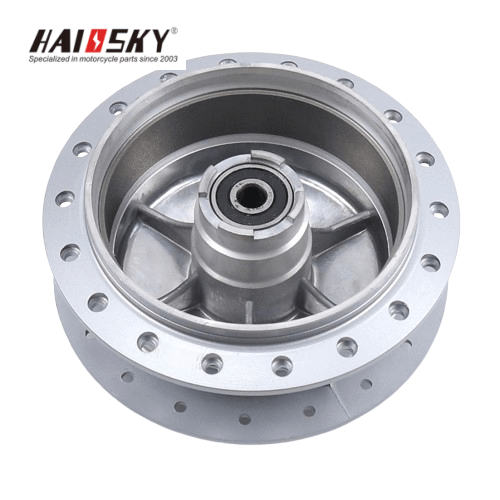 HAISSKY YBR125 Front Wheel Hub Assembly | Conjunto de Buje de Rueda Delantera para YBR125