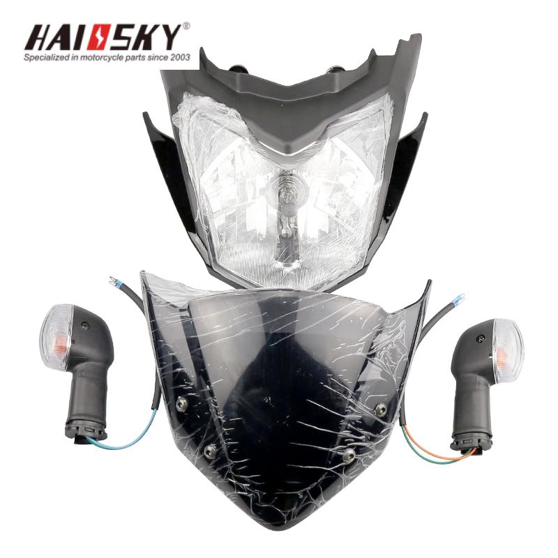 HAISSKY YBR125 Headlight Assembly | Conjunto de Faros YBR125