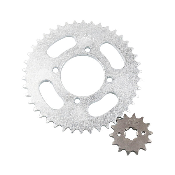 HAISSKY YBR125 Sprocket Set 42T-14T | Kit de Piñón YBR125 42T-14T