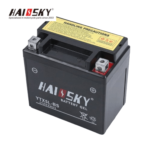 HAISSKY YTX5L Motorcycle Battery | Batería de Moto YTX5L