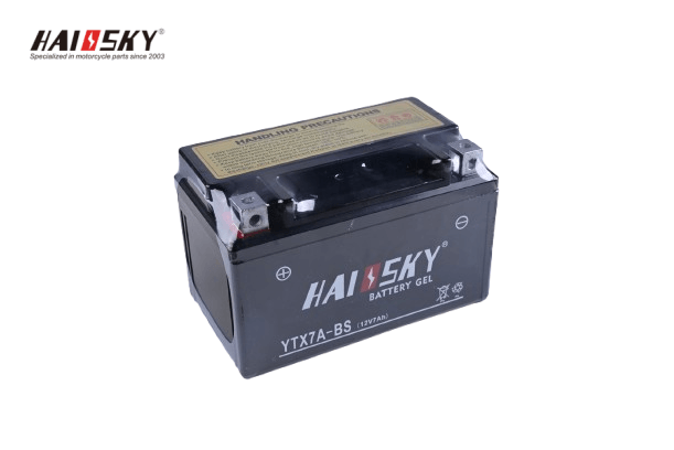 HAISSKY YTX7A-BS Motorcycle Battery | Batería de Moto YTX7A-BS
