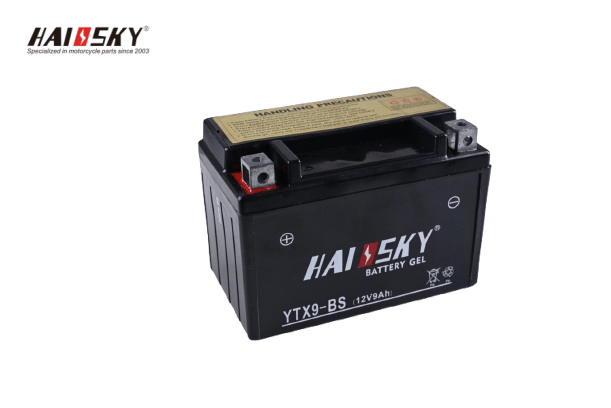 HAISSKY YTX9-BS Motorcycle Battery | Batería de Moto YTX9-BS