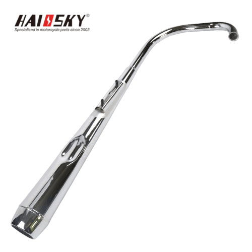 HAISSKY ZJ125 Chrome Exhaust Pipe | Tubo de Escape Cromado para ZJ125