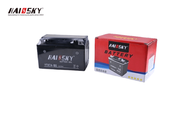 HAISSKY YTX7A-BS Motorcycle Battery | Batería de Moto YTX7A-BS - Image 3