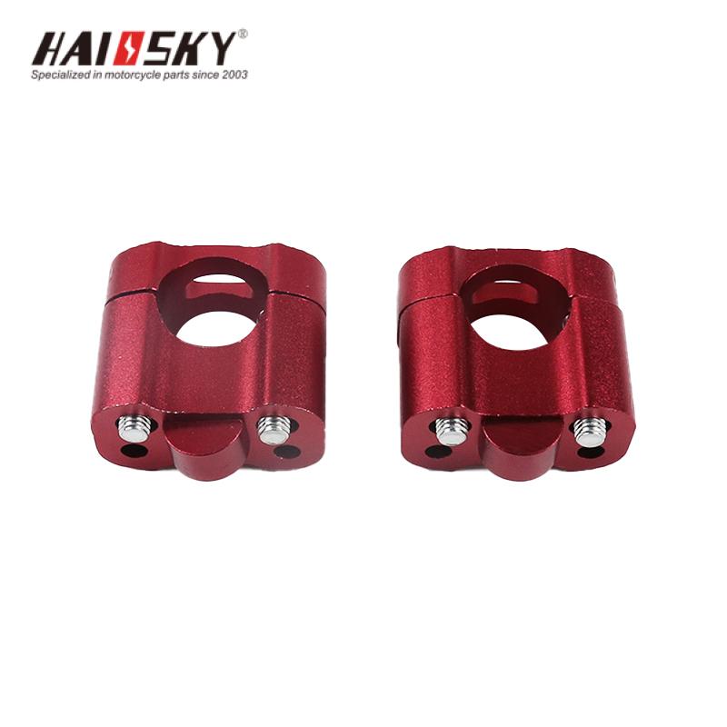 HAISSKY Motorcycle Modified Triple Tree Clamp – Red | Tija Superior Modificada Roja para Motocicletas - Image 2
