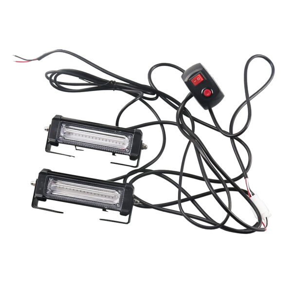 HAISSKY LED Dual Headlights – Blue | Faros LED Duales Azul para Motocicleta - Image 2