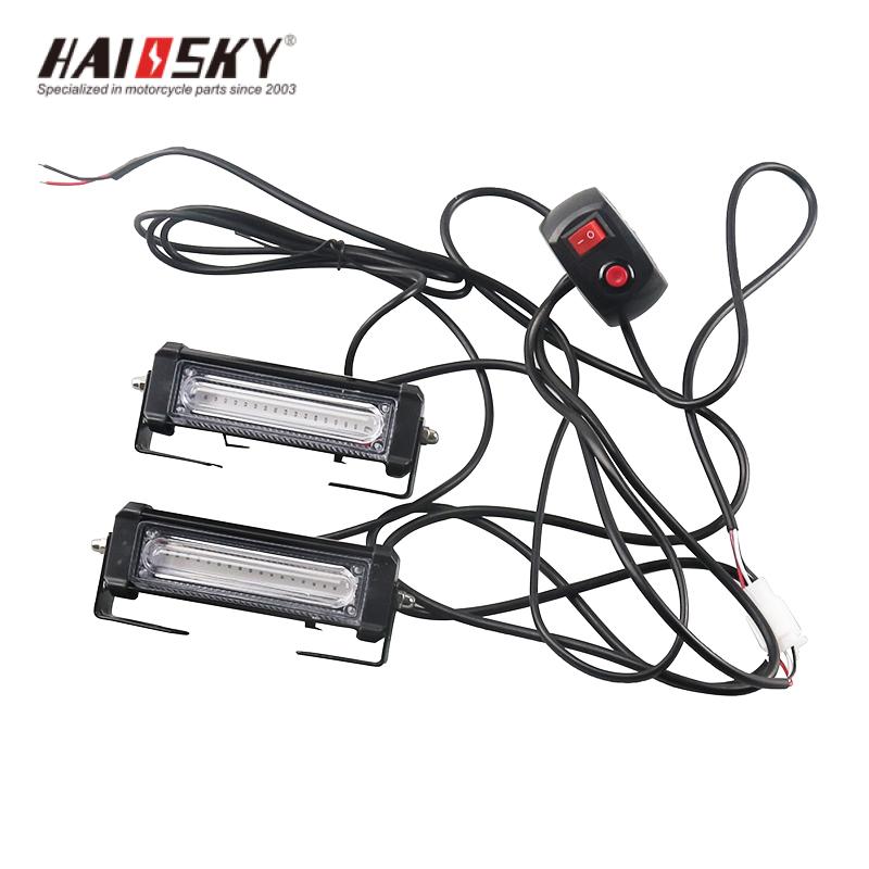 HAISSKY LED Dual Headlights – Blue | Faros LED Duales Azul para Motocicleta - Image 2