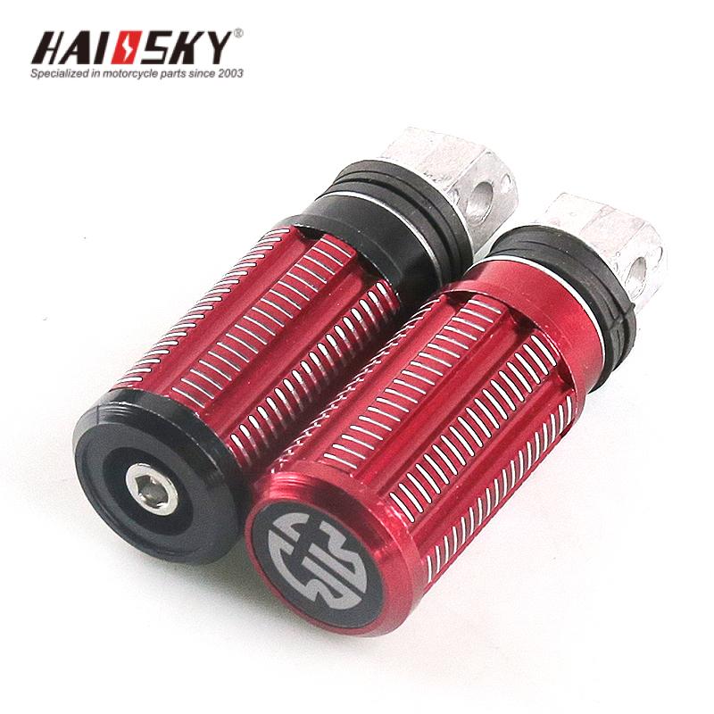 HAIOSKY Rear Foot Pegs Red | Posapiés Traseros Rojo - Image 2