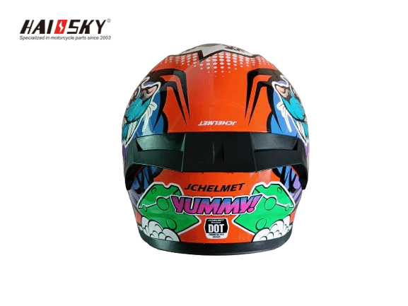 HAISSKY Cartoon Motorcycle Helmet | Casco de Moto con Diseño Animado - Image 3