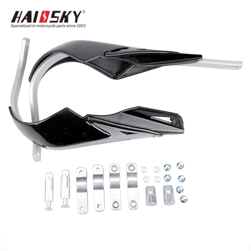 HAISSKY Motorcycle Hand Guards – Black | Protectores de Manos para Motocicleta – Negro - Image 3