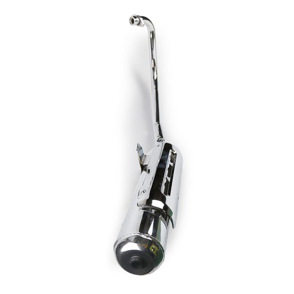 HAISSKY YBR125 Chrome Exhaust Pipe | Tubo de Escape Cromado para YBR125 - Image 3