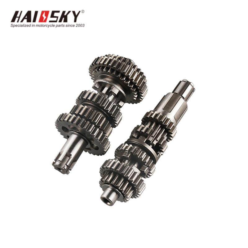 HAISSKY CG Primary & Counter Shaft | High-Performance Transmission Shafts for Honda CG125/CG150/CG200