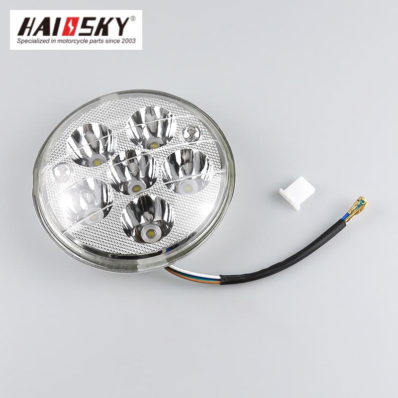 HAISSKY GN125 Headlamp 6-Bead | Faro Delantero de 6 Perlas para GN125