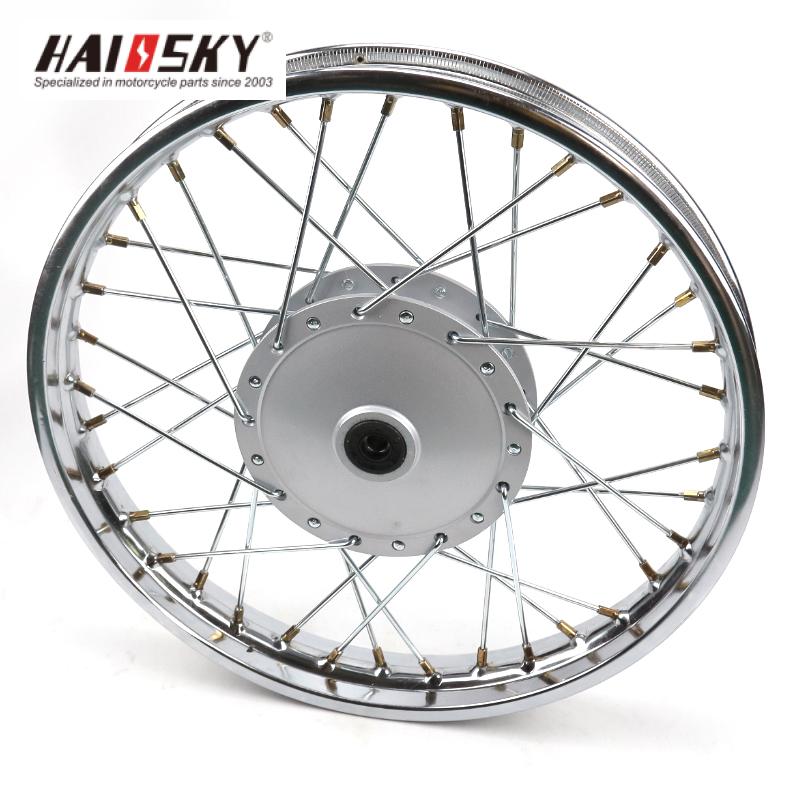 HAISSKY Motorcycle Front Spoke Wheel | Rueda Delantera de Rayos para Motocicleta