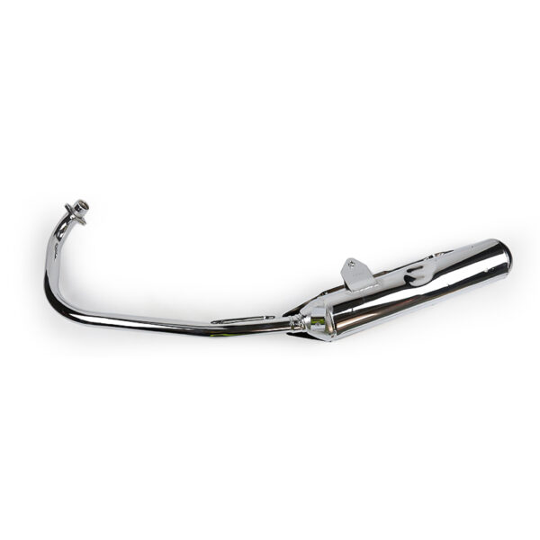HAISSKY YBR125 Chrome Exhaust Pipe | Tubo de Escape Cromado para YBR125