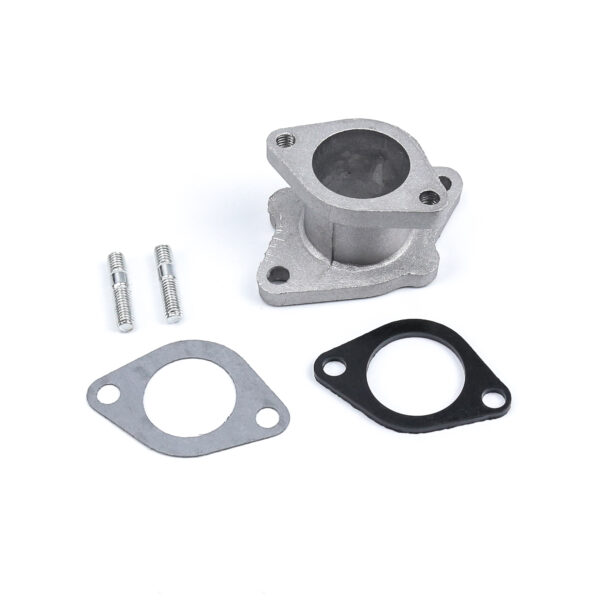 HAISSKY CG150 Carburetor Intake Manifold Silver | Múltiple de Admisión Plateado para CG150 - Image 4