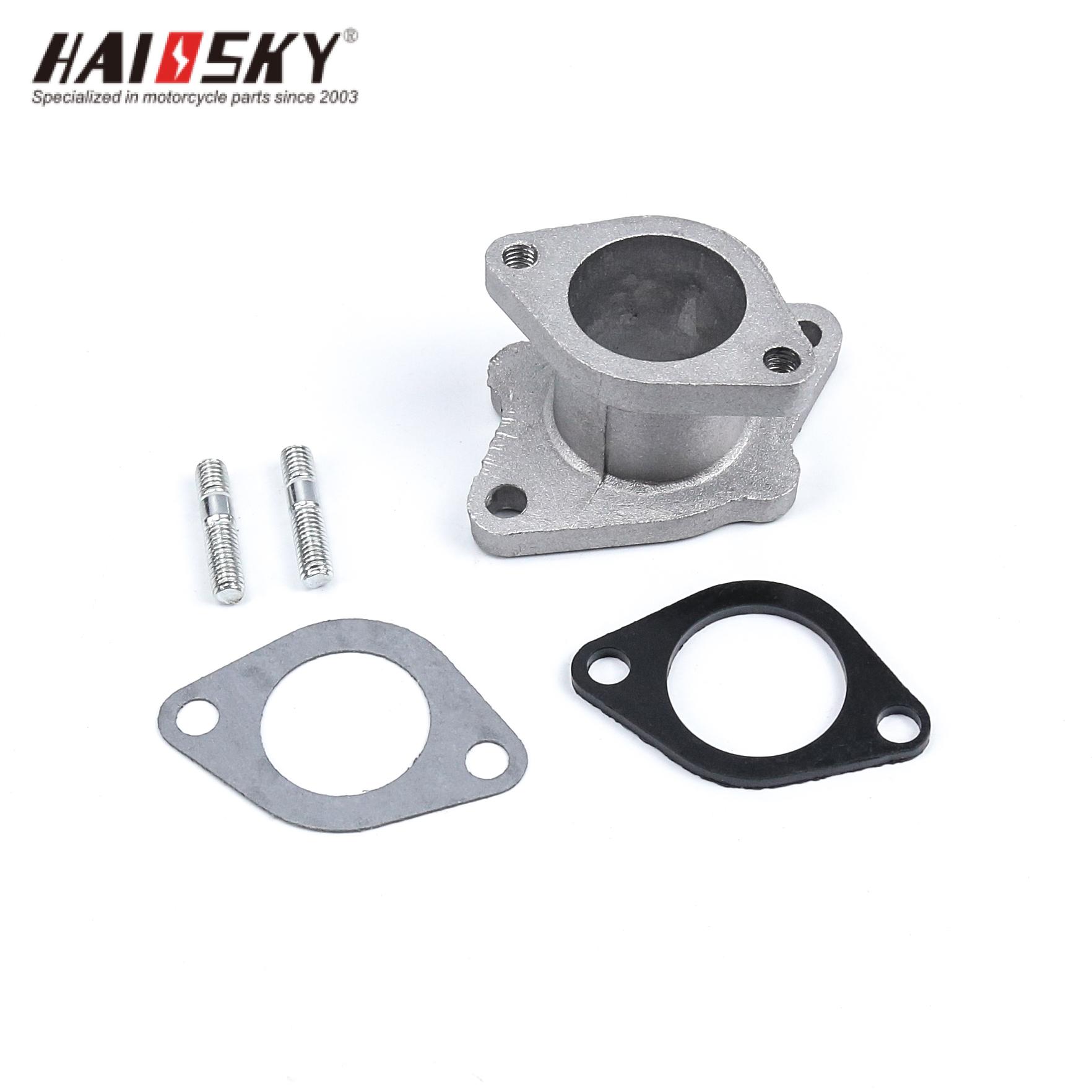 HAISSKY CG150 Carburetor Intake Manifold Silver | Múltiple de Admisión Plateado para CG150 - Image 4