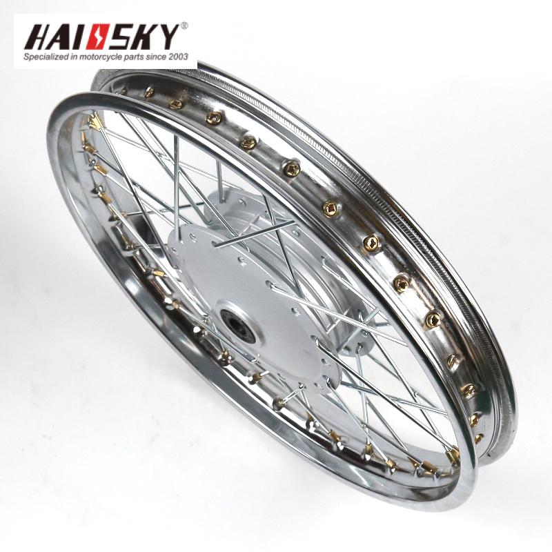 HAISSKY Motorcycle Front Spoke Wheel | Rueda Delantera de Rayos para Motocicleta - Image 2