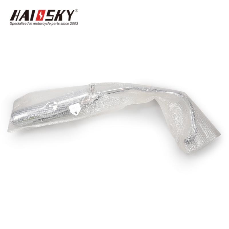 HAISSKY YBR125 Chrome Exhaust Pipe | Tubo de Escape Cromado para YBR125 - Image 2