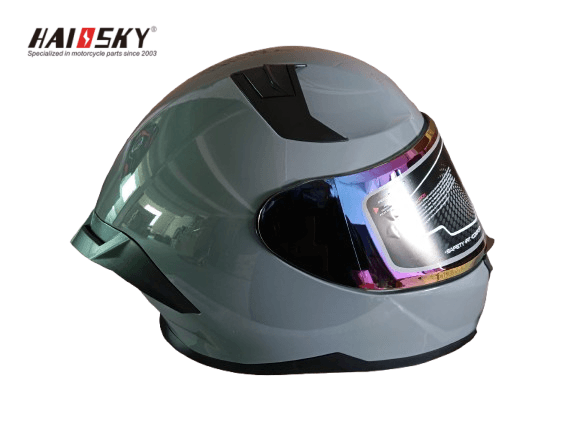 HAISSKY Gray Motorcycle Helmet | Casco de Moto Gris