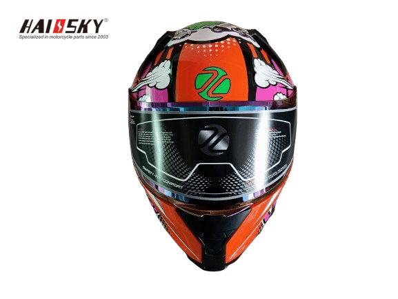 HAISSKY Cartoon Motorcycle Helmet | Casco de Moto con Diseño Animado - Image 2