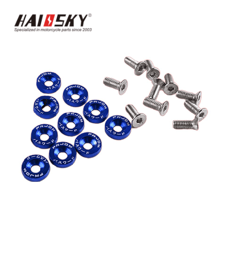 HAISSKY Motorcycle Nut and Bolt Assortment Kit | Juego de Tornillos y Tuercas para Moto