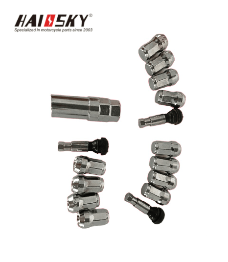 HAISSKY Aluminum Wheel Bolt | Perno de Rueda de Aluminio para Moto