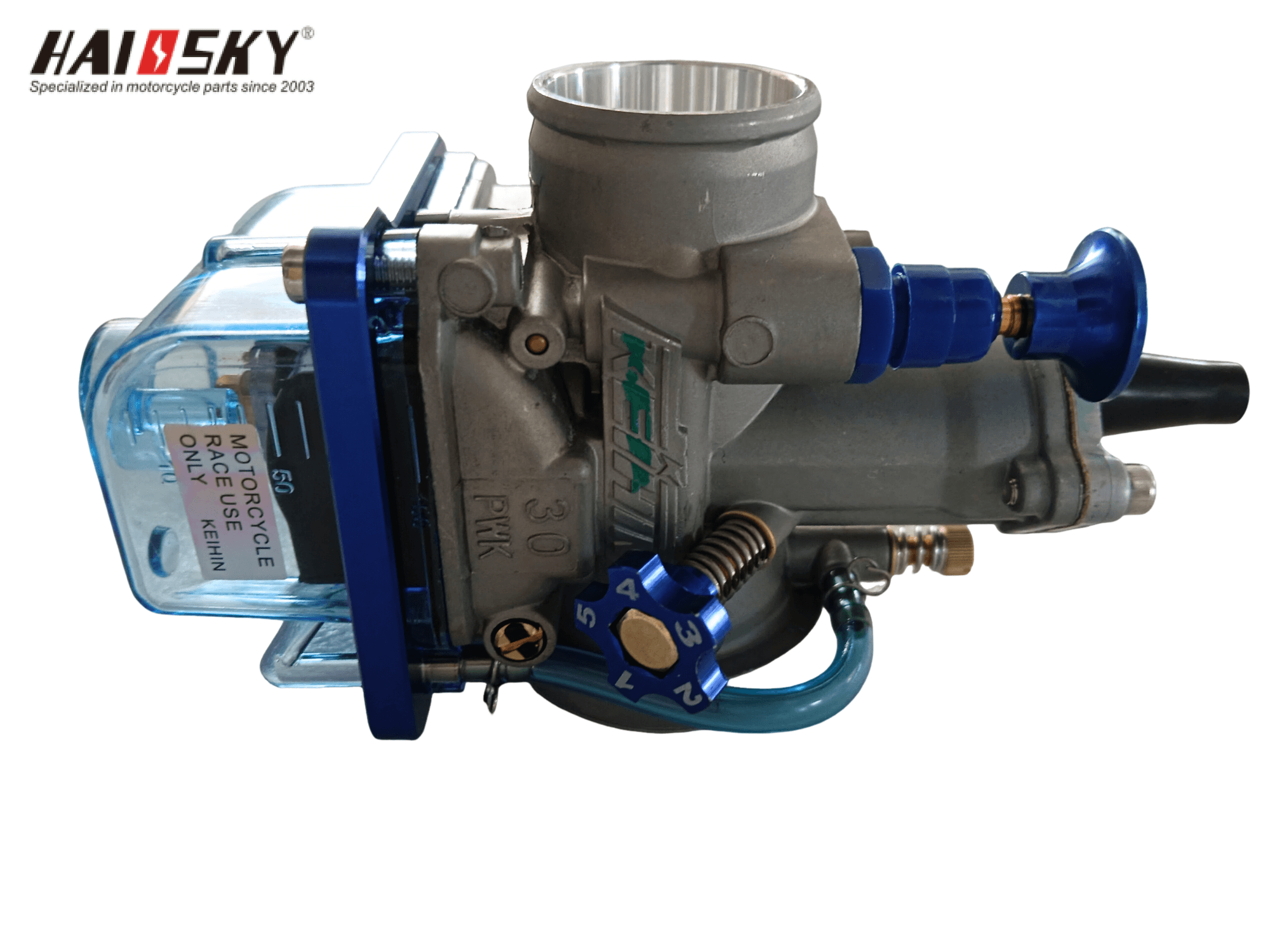 HAISSKY Blue Performance Carburetor | Carburador Azul de Alto Rendimiento - Image 2