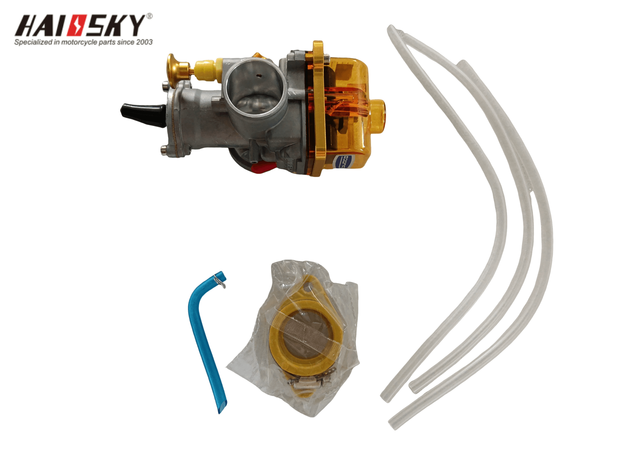 HAISSKY Gold Performance Carburetor Kit | Kit de Carburador Dorado de Alto Rendimiento - Image 3