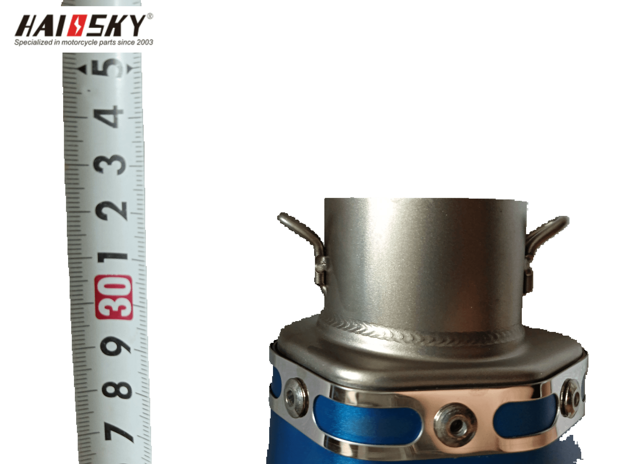 HAISSKY Laser-Modified Performance Exhaust | Sistema de Escape Modificado con Láser HAISSKY - Image 2