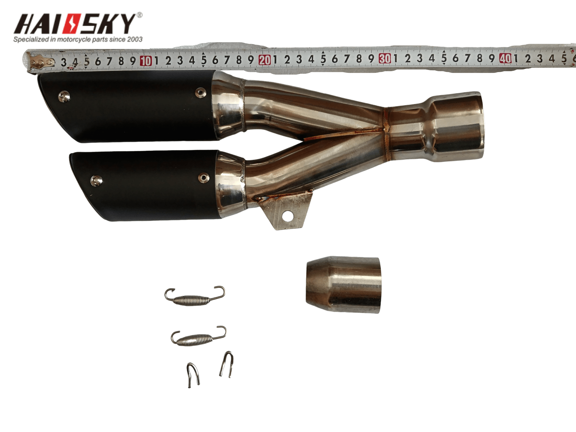 HAISSKY Double-Barrel Performance Exhaust | Escape Doble de Alto Rendimiento - Image 2