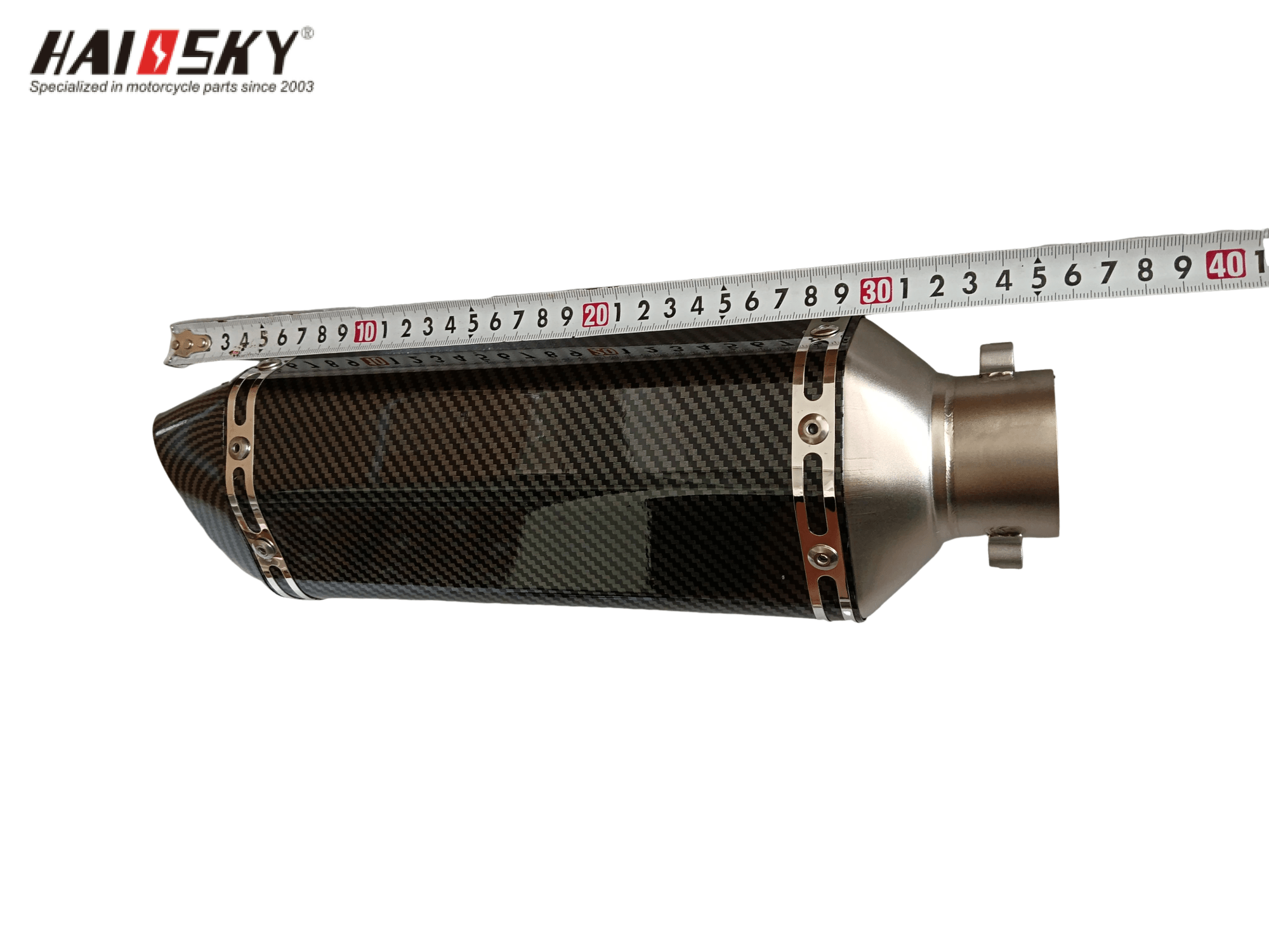 HAISSKY Snakeskin Pattern Performance Exhaust | Escape Deportivo con Diseño de Piel de Serpiente - Image 2