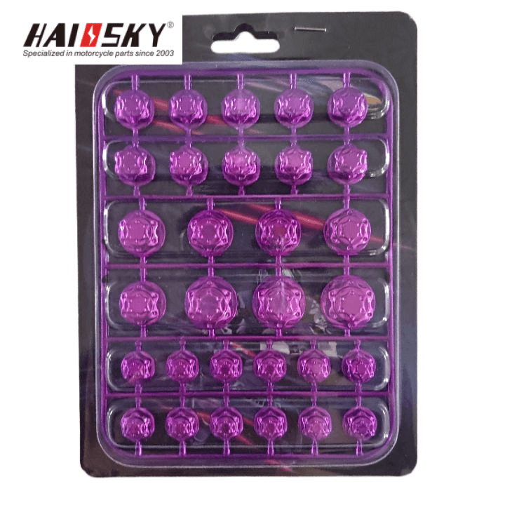 HAIOSKY Purple Performance Nuts | Tuercas Púrpura de Alto Rendimiento