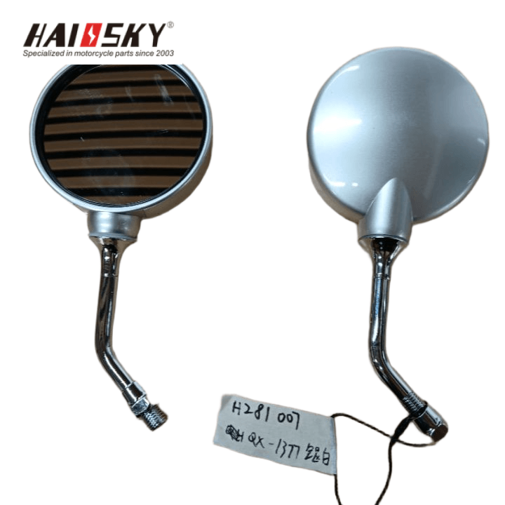 HAISSKY Silver Rearview Mirror | Espejo Retrovisor Plateado