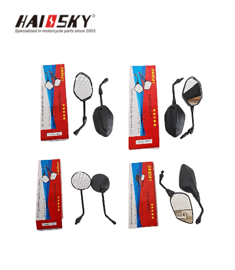 HAIOSKY Universal Motorcycle Rearview Mirror | Espejo Retrovisor Universal para Moto